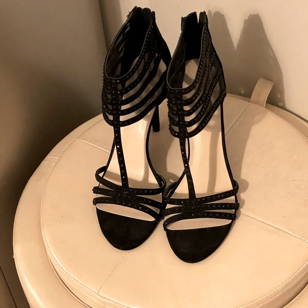 Beautiful Nine West Rhinestone Heels Size 10
